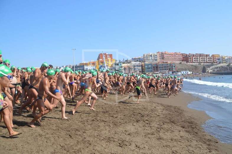 Momento de la salida de la prueba del pasado año (Foto TA)